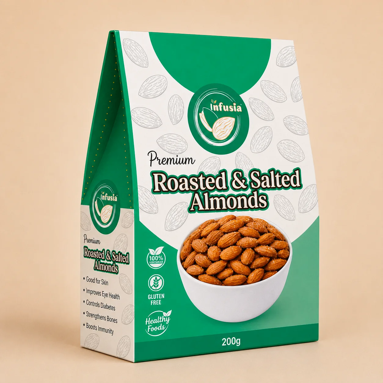 Roasted and Salted Almonds